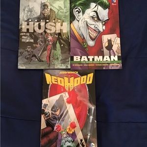 3 Batman trade paperbacks
